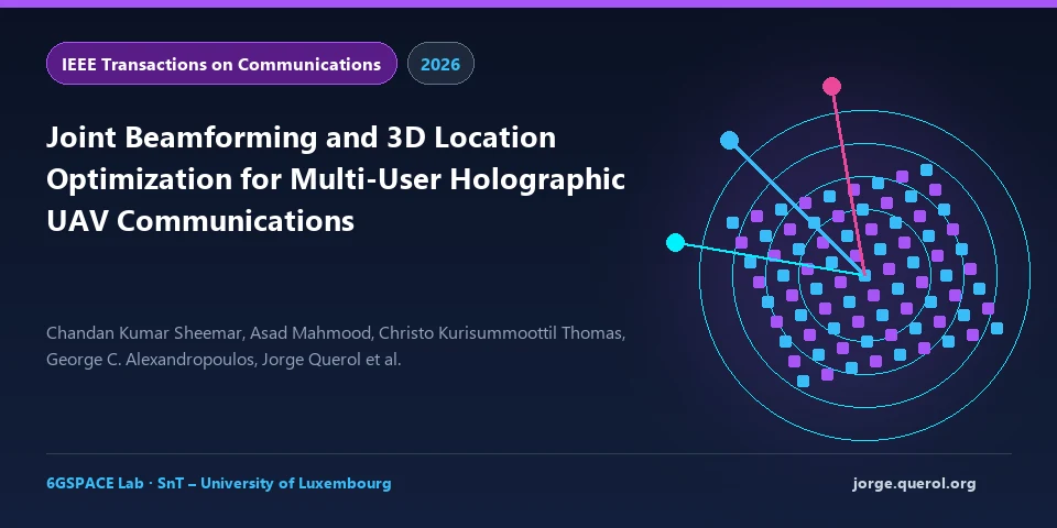 Joint Beamforming and 3D Location Optimization for Multi-User Holographic UAV Communications