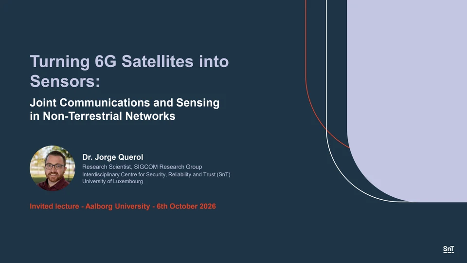 Turning 6G Satellites into Sensors – Slide Deck Cover