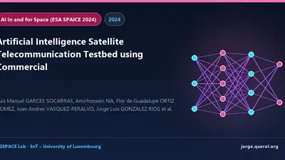 Artificial Intelligence Satellite Telecommunication Testbed using Commercial Off-The-Shelf Chipsets featured image